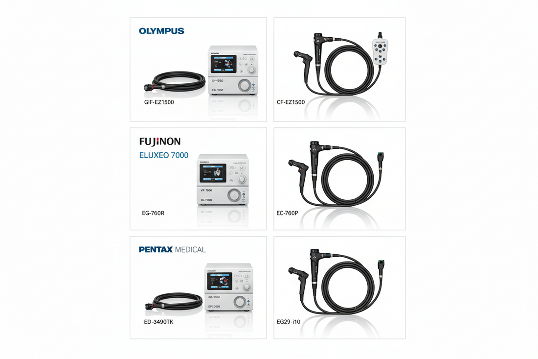 Complete Guide to Pre-Owned Endoscopy Equipment: Olympus, Pentax & Fujinon