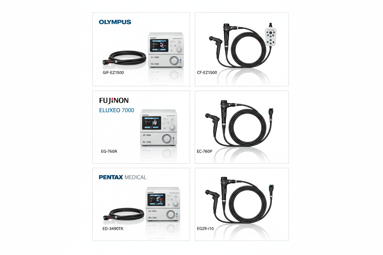 Complete Guide to Pre-Owned Endoscopy Equipment: Olympus, Pentax & Fujinon