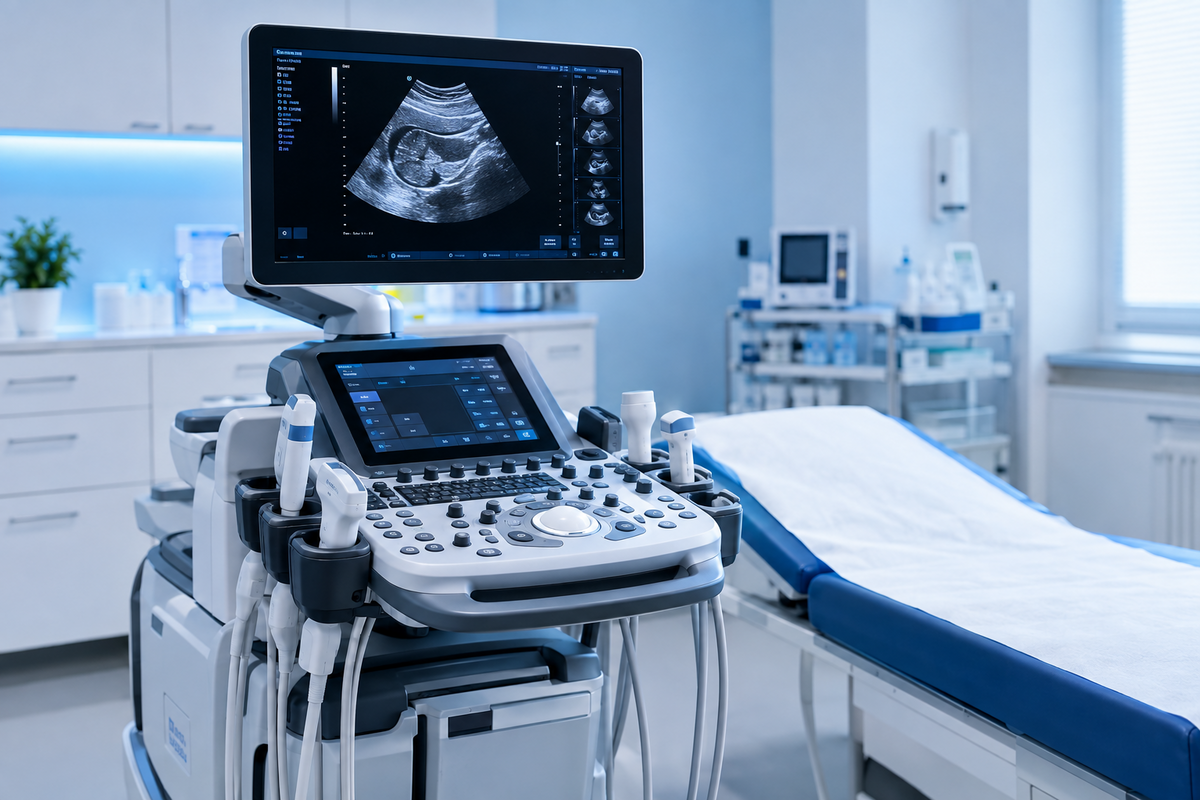 Philips IU22 Ultrasound System with Cardiac Linear Hakistick 3 Transducer