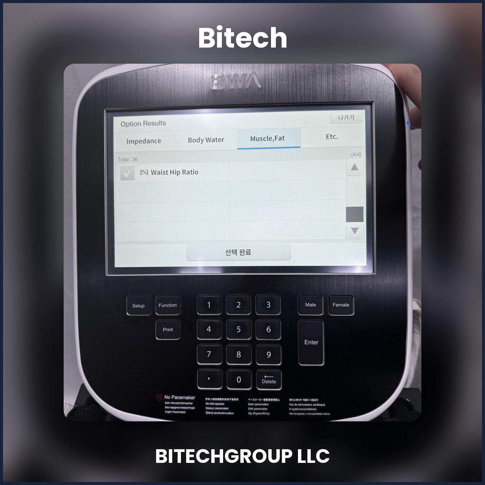 InBody BWA 2.0 Body Water Analyzer | Bitech Group