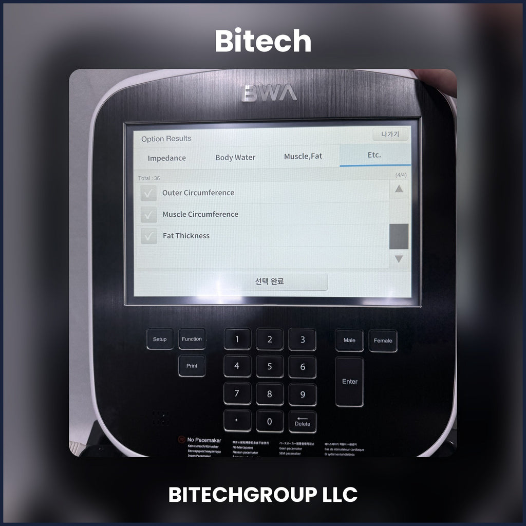 InBody BWA 2.0 Body Water Analyzer | Bitech Group
