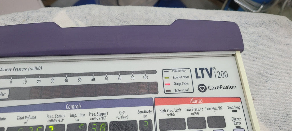 Carefusion LTV1200 Portable Respiratory Device With Power Supply