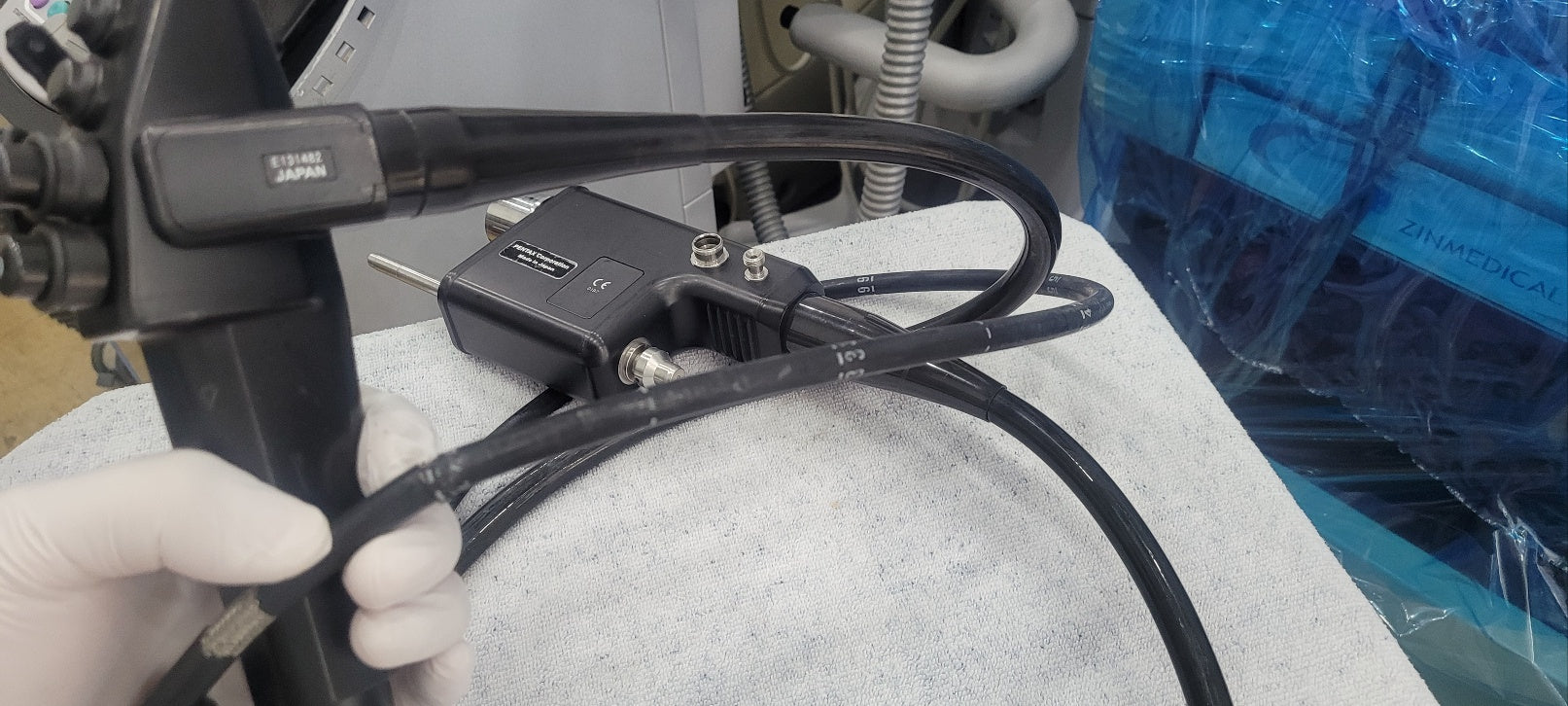 Pentax EG-2731 9mm Scope Outer Skin Peeled & Video Not Working