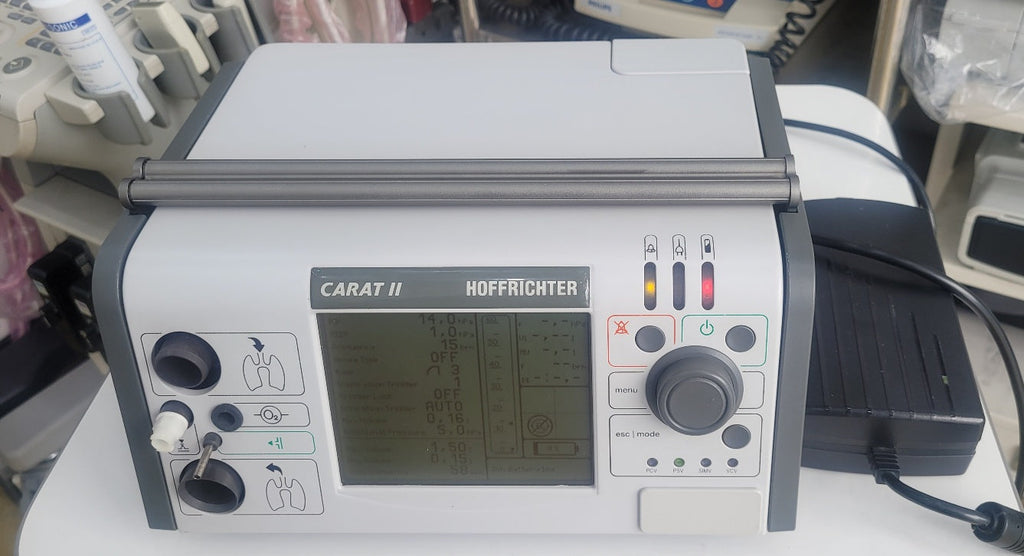 Used Hoffrichter Carat 2 with Power Supply Ventilator Machine