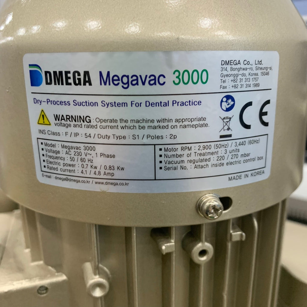 Used Dmega Megavac 3000