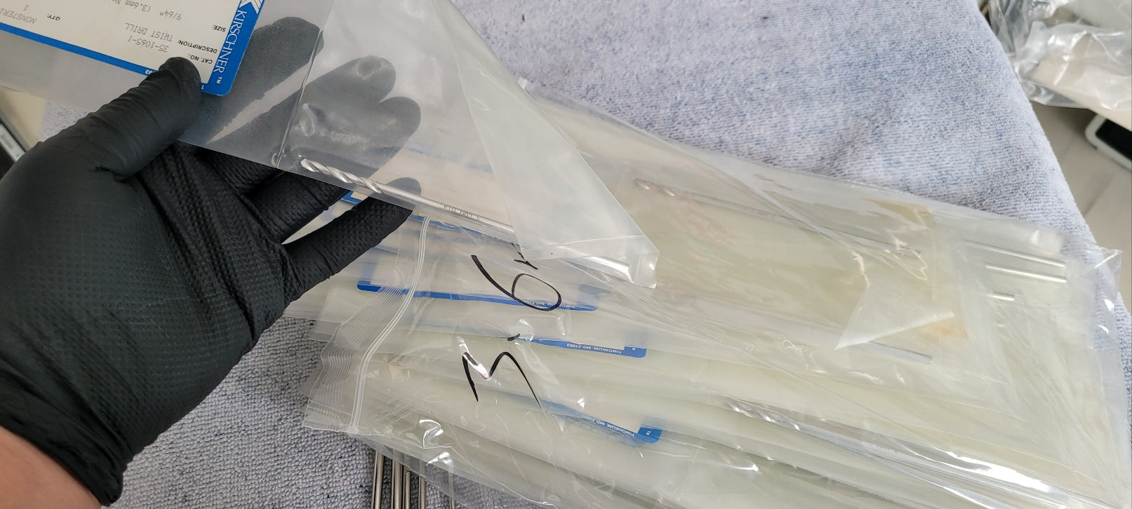 (Lot of 10 Pcs=70$) (KR-5) Germany Kirschner 2.8mm drill bit medical equipment