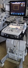 Used GE vivid S5 with Cardiac Convex Linear 3Probe(3SRS 12LRS 4C-RS) Ultrasound Unit