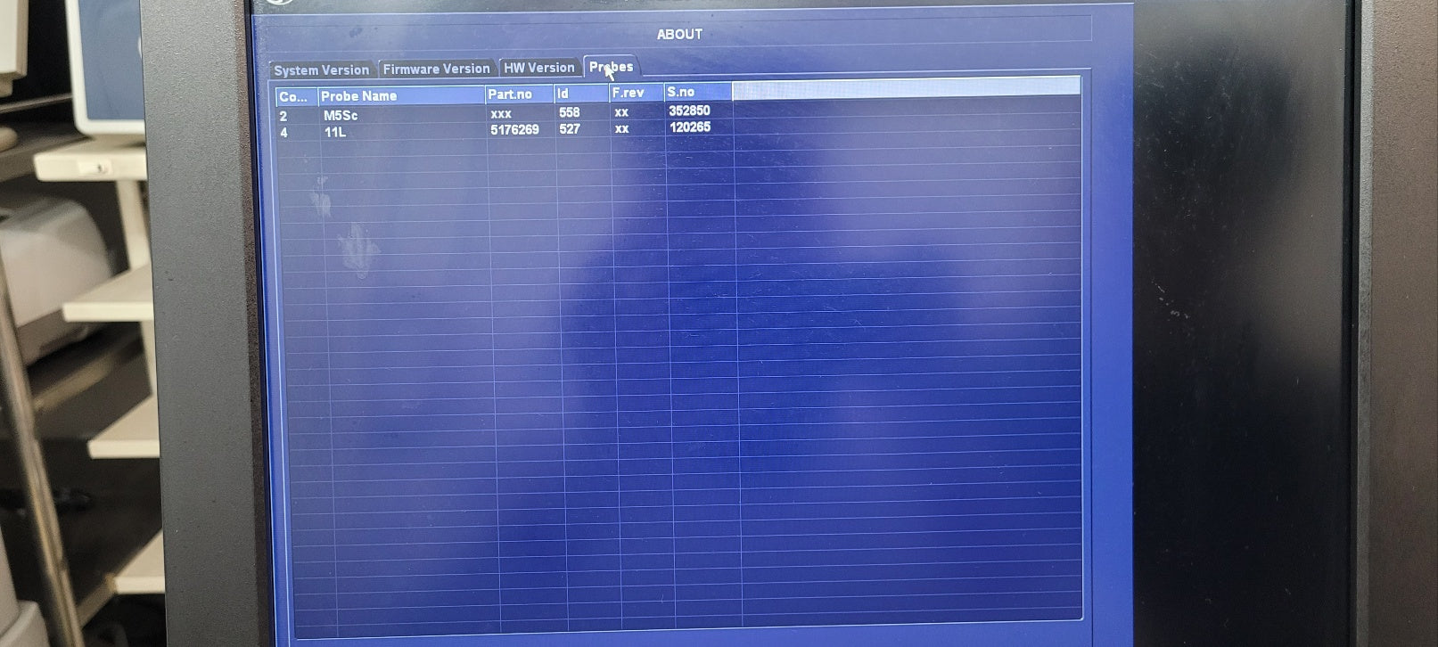 GE Vivid E9 XDClear with M5Sc Cardiac & 11L Linear 2 Probes