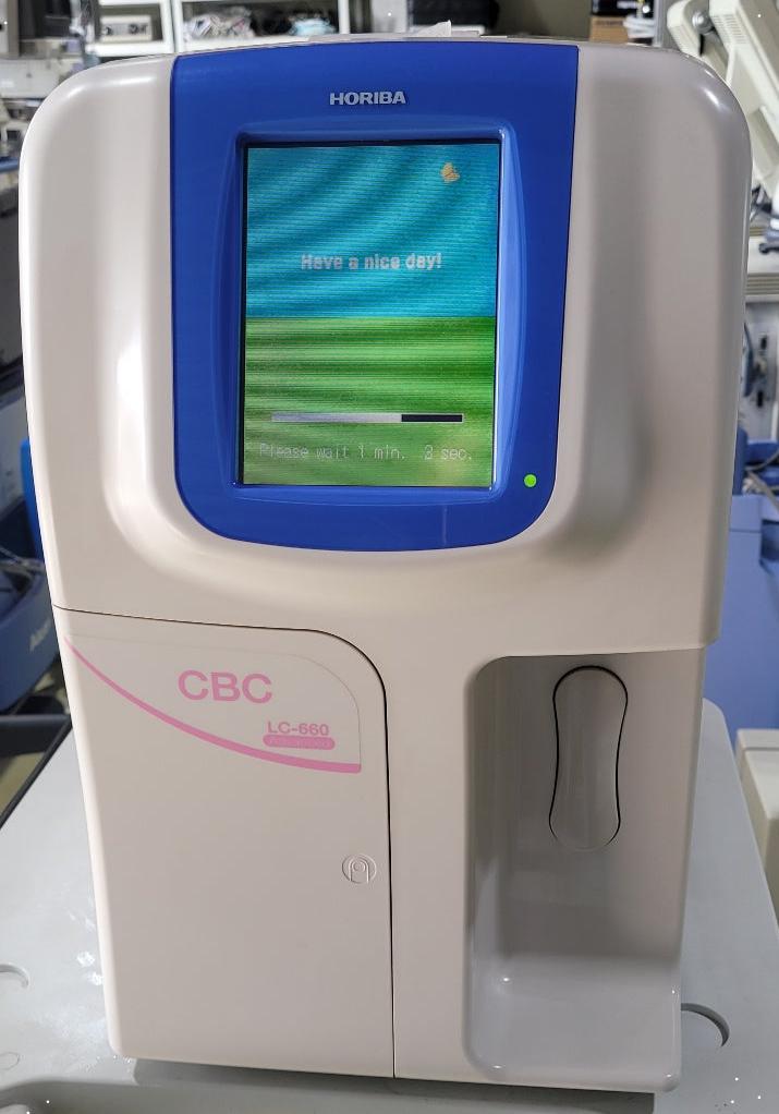 Used HORIBA LC 660 Cell Counter Medical CBC