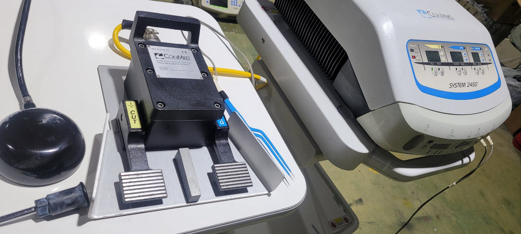 Used Conmed System 2450 System ElectroSurgical Unit