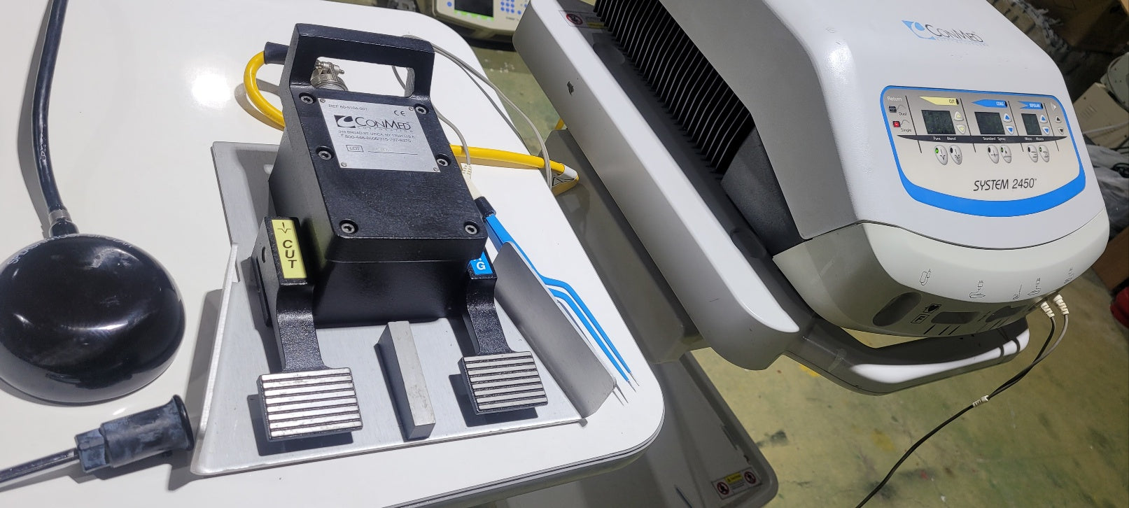Used Conmed System 2450 System ElectroSurgical Unit
