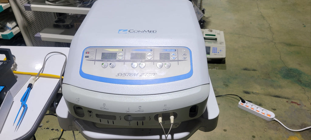 Used Conmed System 2450 System ElectroSurgical Unit