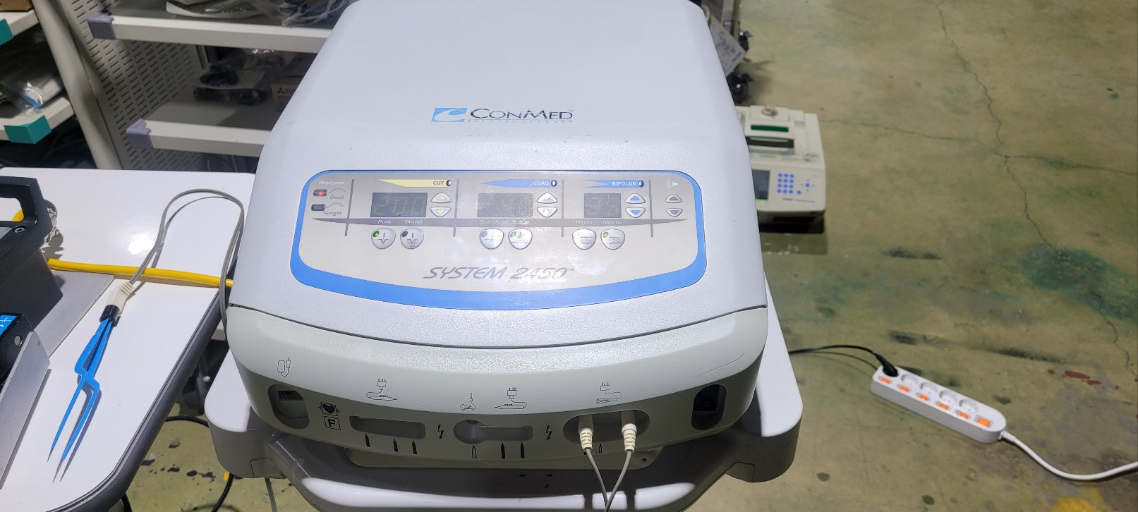 Used Conmed System 2450 System ElectroSurgical Unit