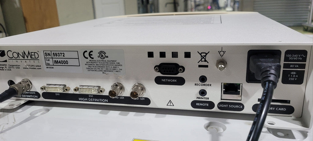 Used Conmed HD Camera Surgical Console IM4000