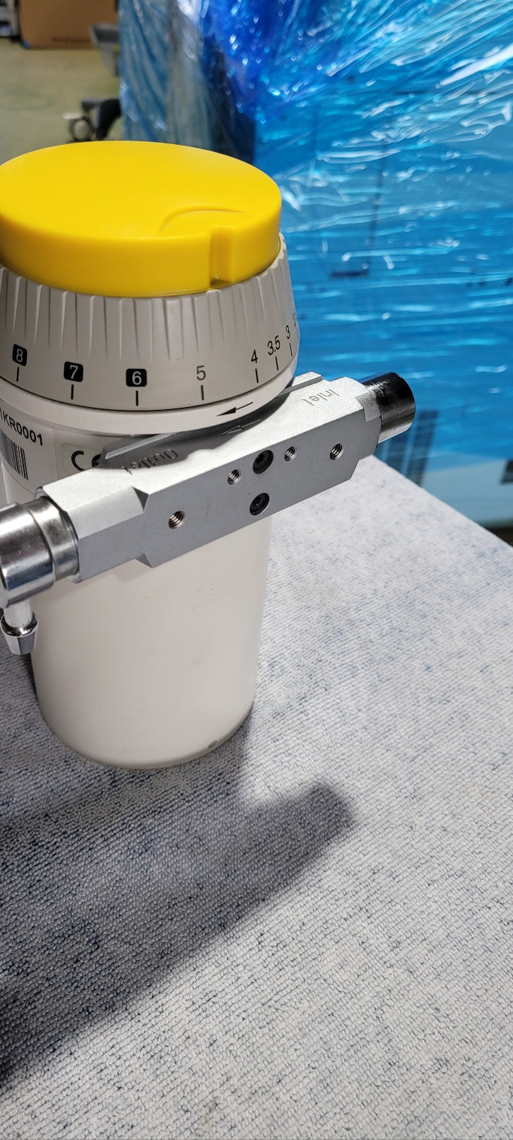 Used Drager Vapor 2000 Sevoflurane Vaporizer With Connected Part