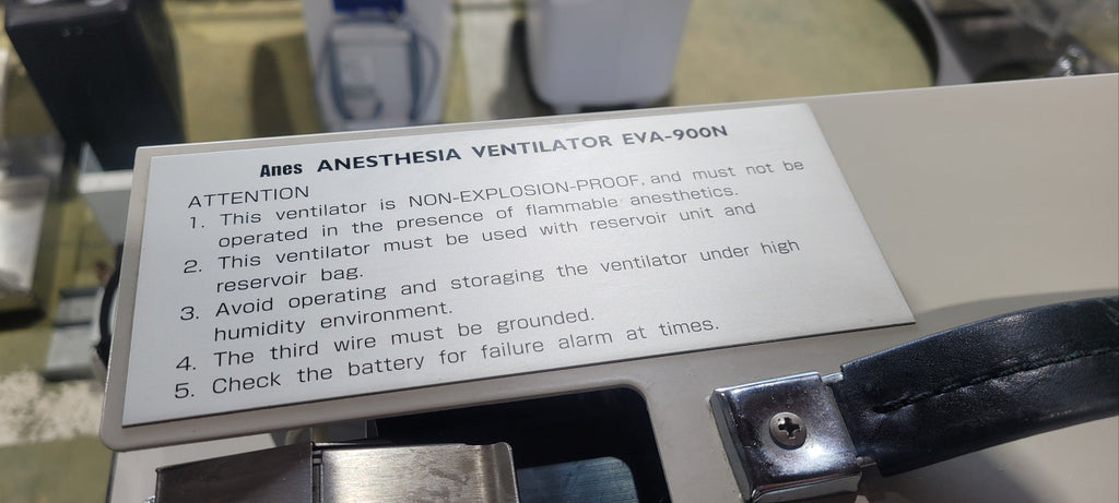 Used Aika Anesthetic Ventilator EVA 900N