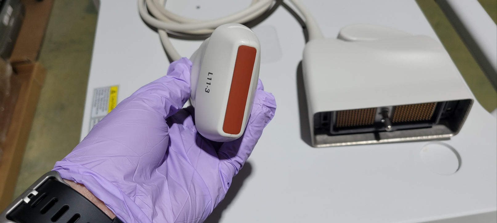 Used Philips L11-3 Linear Ultrasound Probe for IE33 IU22 CX50