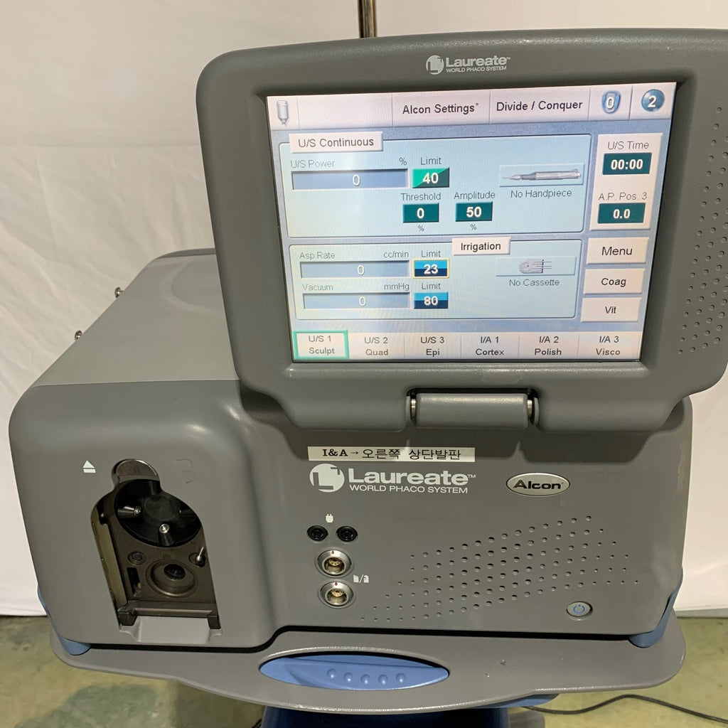 Used Alcon Laureate World Phaco System Ophthalmic Equipment