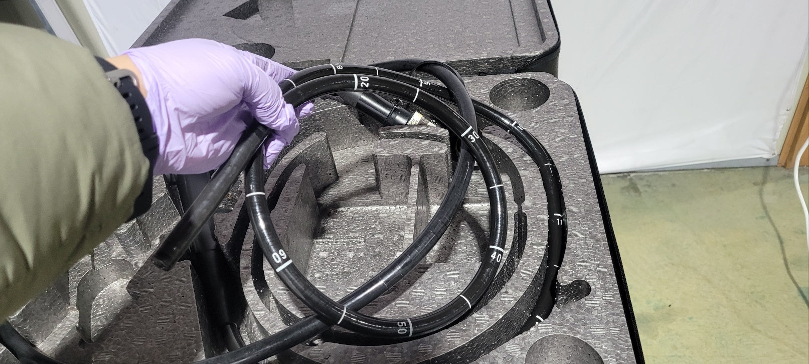 Used Fujinon EC-450WI5 12.8mm Colonoscope Endoscope For System4400