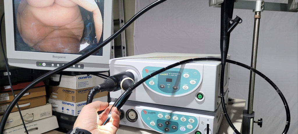 Used Fujinon Gastroscope EG-590WR System 4400 Processor Lightsource