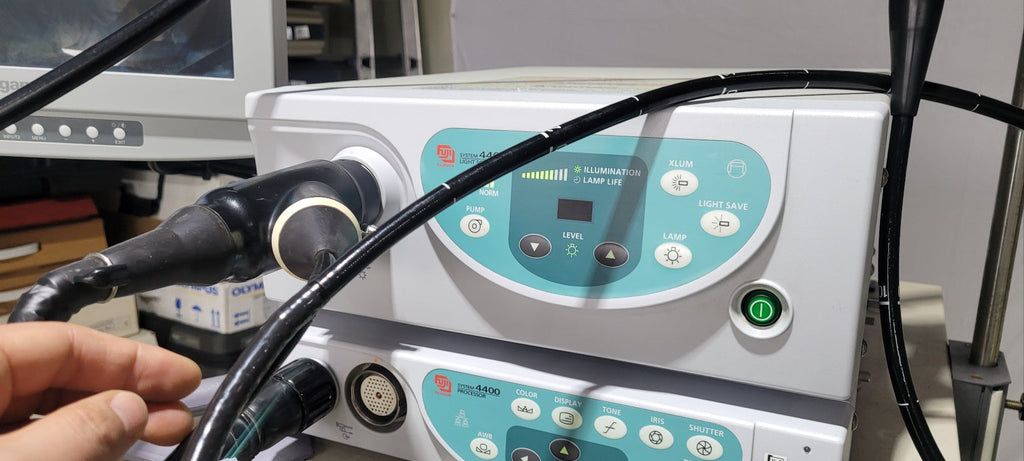 Used Fujinon Gastroscope EG-590WR System 4400 Processor Lightsource