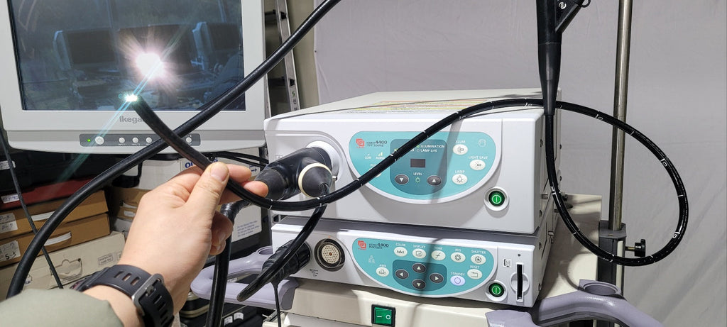 Used Fujinon Gastroscope EG-590WR System 4400 Processor Lightsource