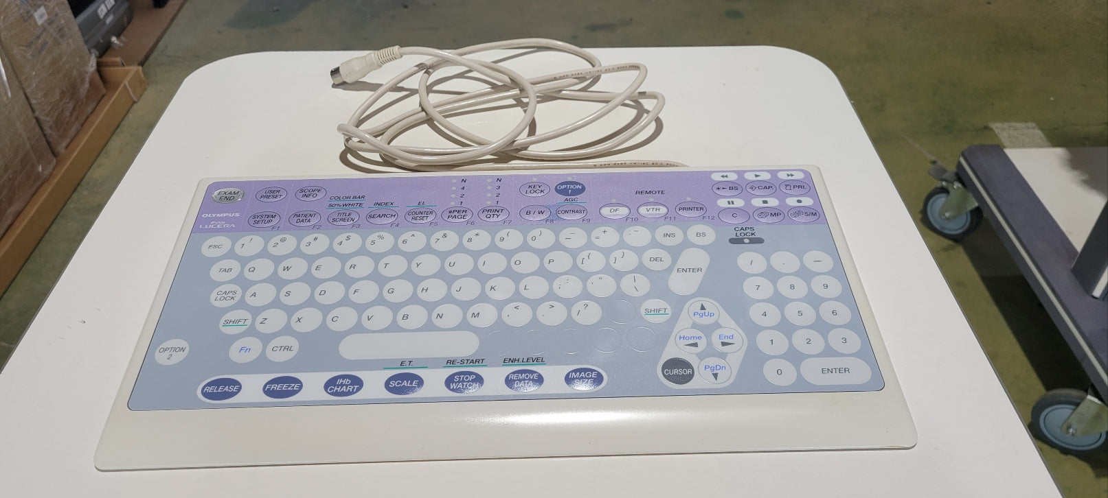 Used Olympus MAJ-1155 Keyboard CV260 Endoscope