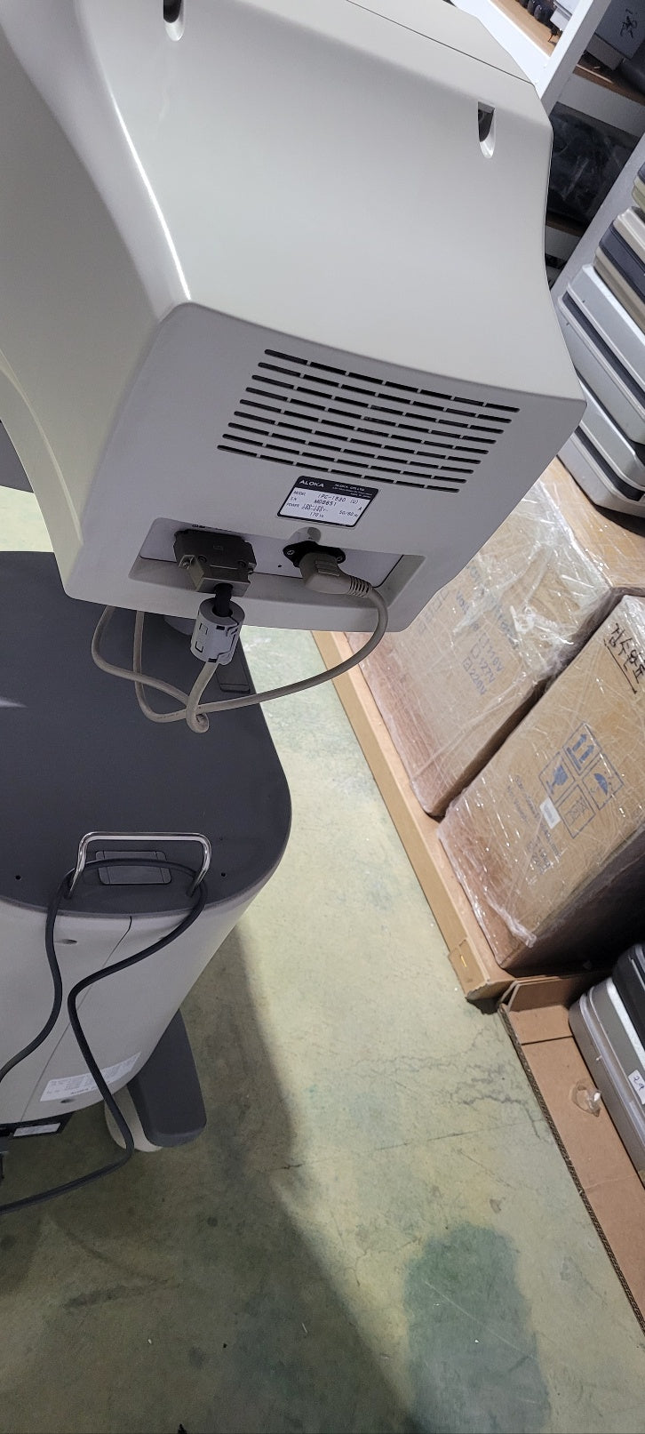 Used Aloka Prosound SSD-3500SV with 2Probe Convex Linear Transducer