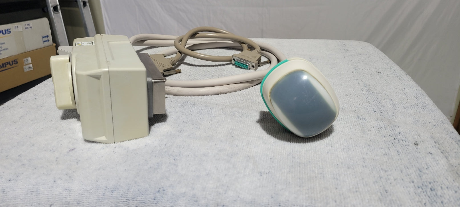 Used Aloka SSD-4000 3500 For asu-1001 3D/4D Volumetric Probe Ultrasound Transducer