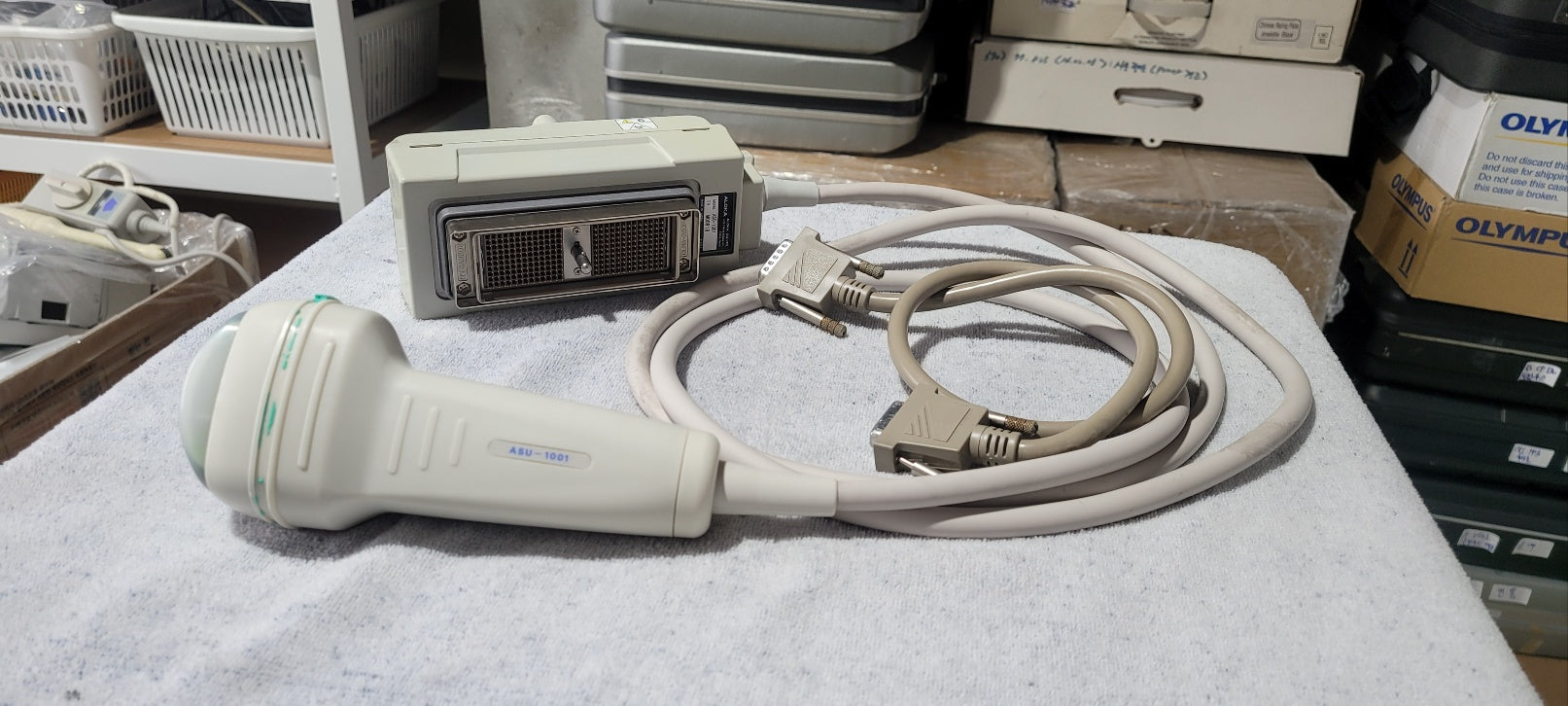 Used Aloka SSD 4000 For asu-1001 3D/4D Volumetric Probe