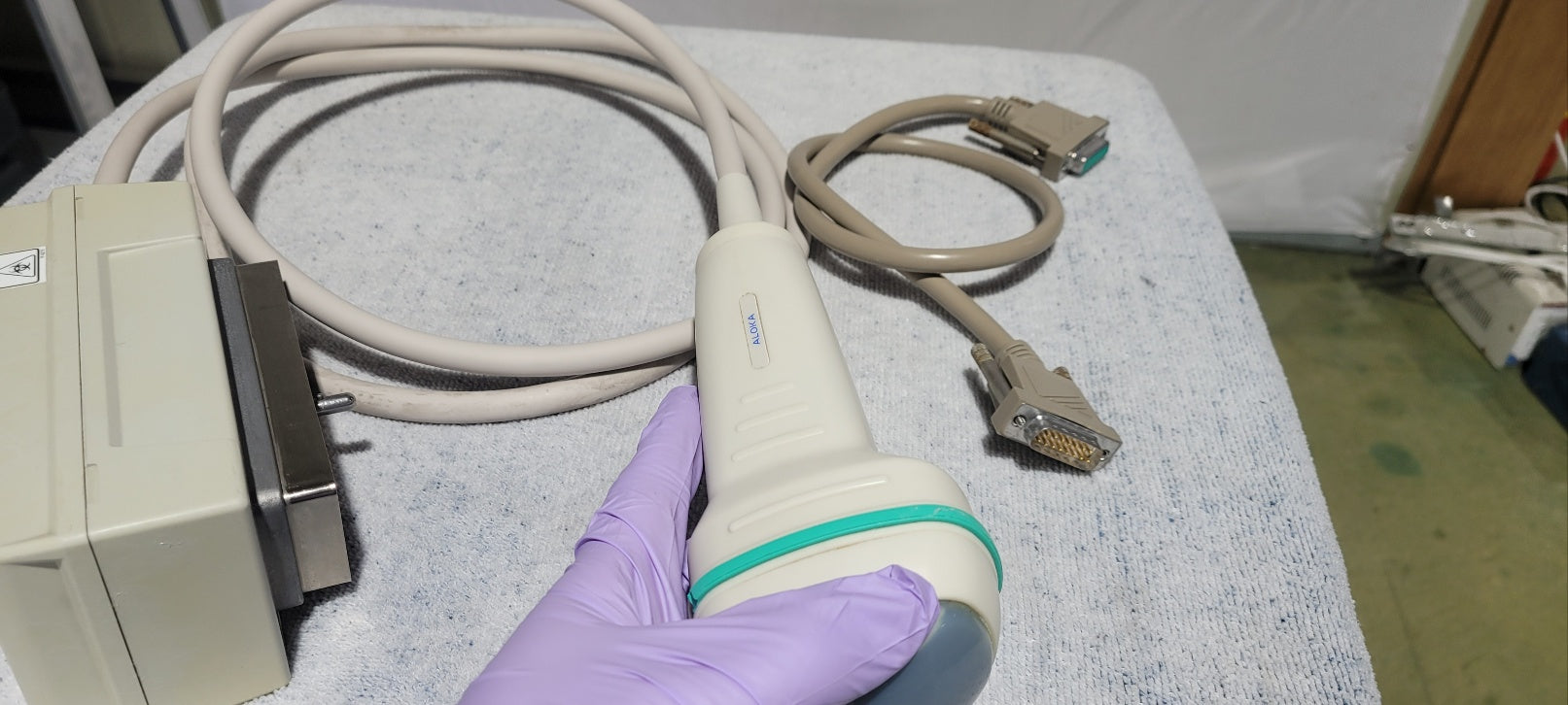Used Aloka SSD 4000 For asu-1001 3D/4D Volumetric Probe