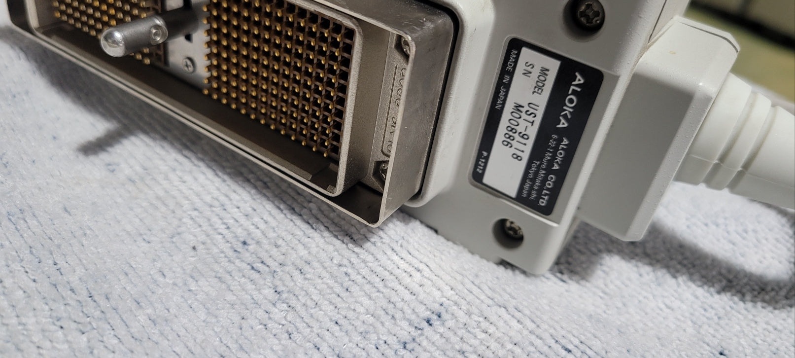 Used Aloka UST-9118 For Aloka SSD-5000/5500/Alpha7/10/F75 Probe
