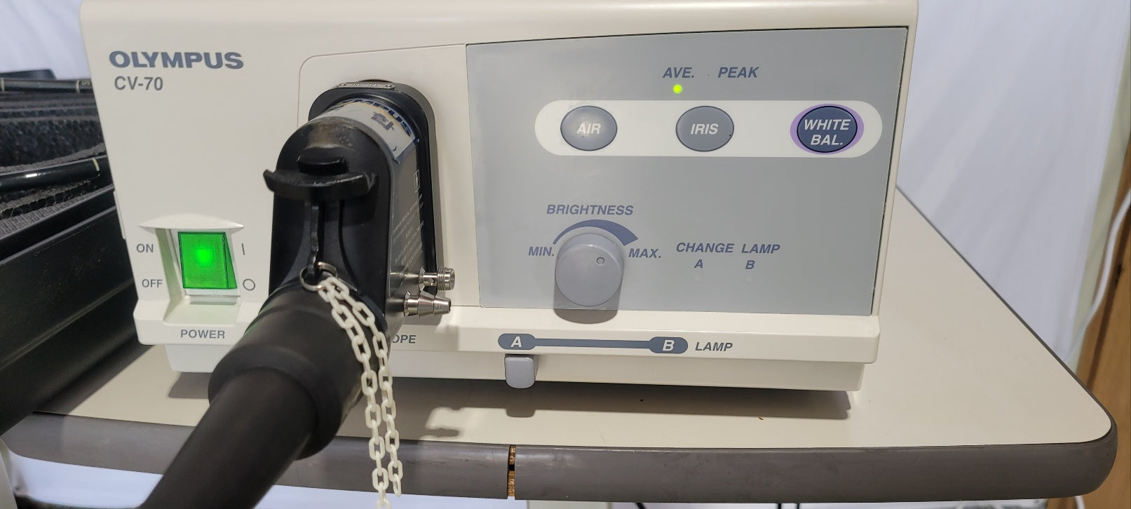 Used Olympus GIF-V70 Gastroscope With CV70 and Sony LCD Monitor