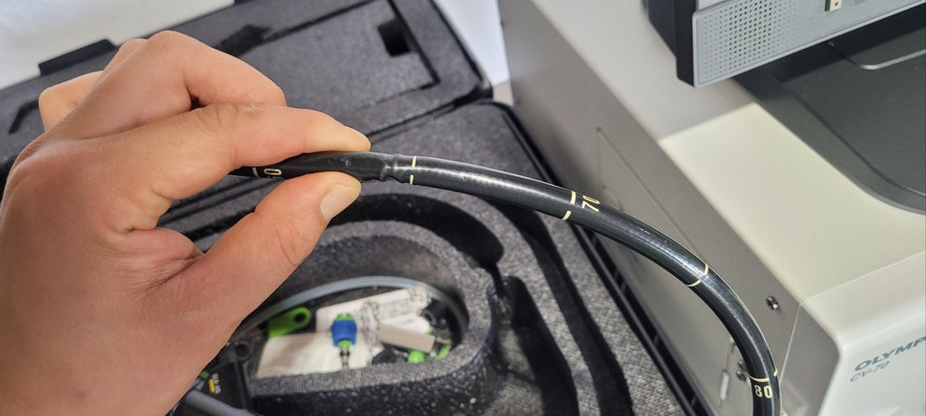 Used Olympus GIF-V70 Gastroscope With CV70 and Sony LCD Monitor