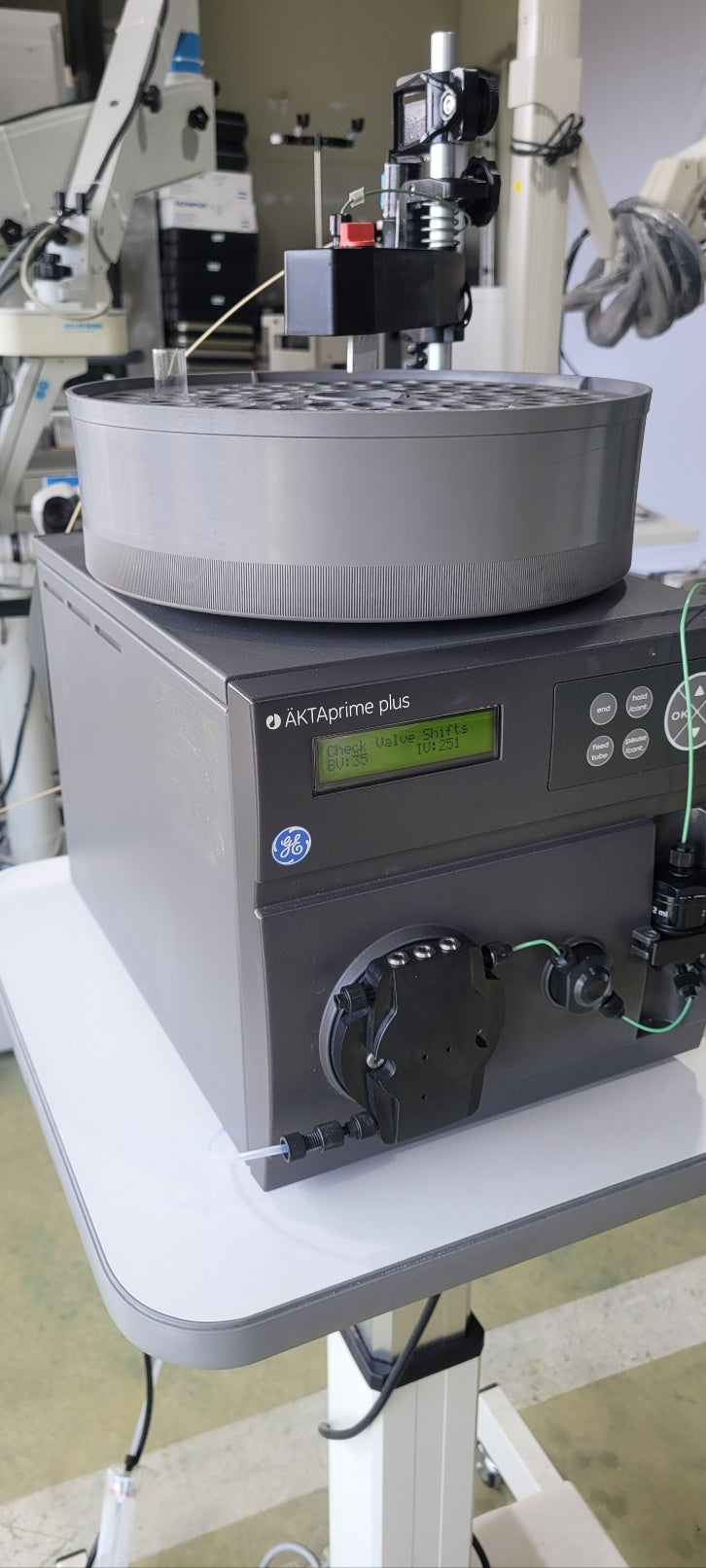 GE AKTA Prime Plus Chromatography with Primeview