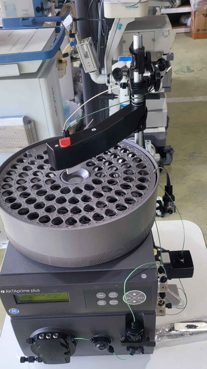 Used GE AKTA Prime Plus Chromatography with Primeview 5.0 Software