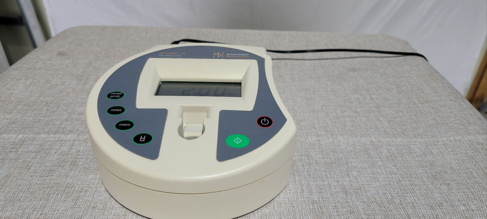 Used Amersham Bioscience Cell Density Meter Ultrospec 10