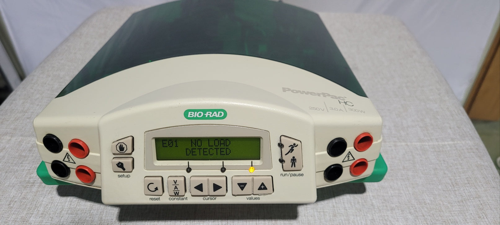 Used BIORAD PowerPac HC Electrophoresis Power Supply