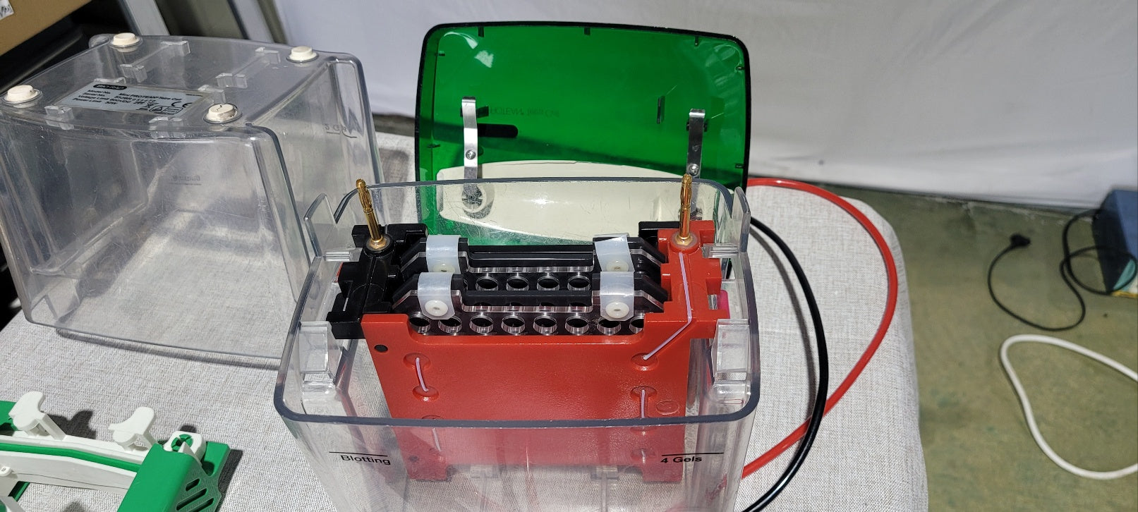Used Biorad Mini Protean Tetra Cell With Trans Blot Module