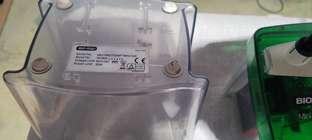 Used Biorad Mini Protean Tetra Cell With Trans Blot Module