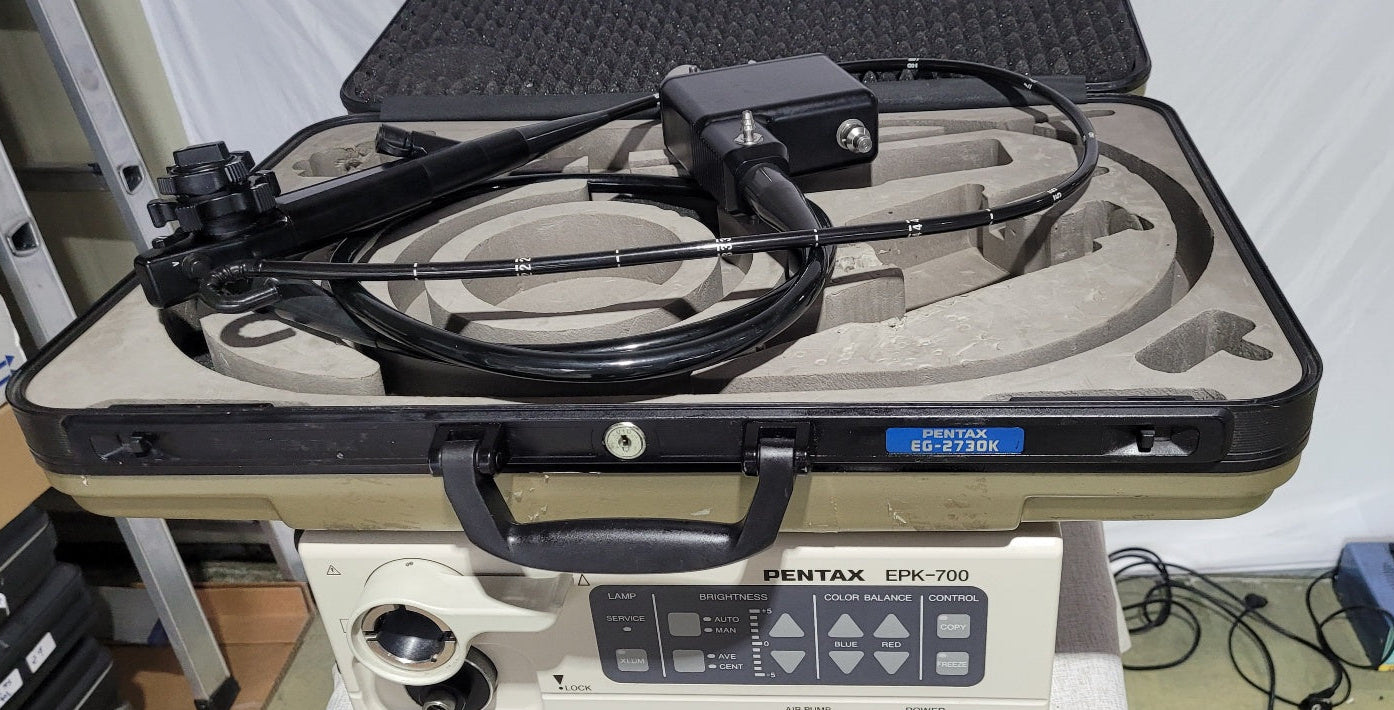 used pentax epk700 gastroscope system
