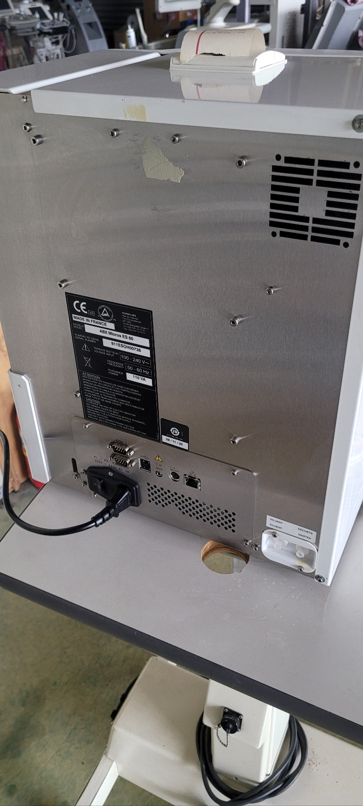 Used HORIBA ABX Micros ES 60 CBC Cellcounter