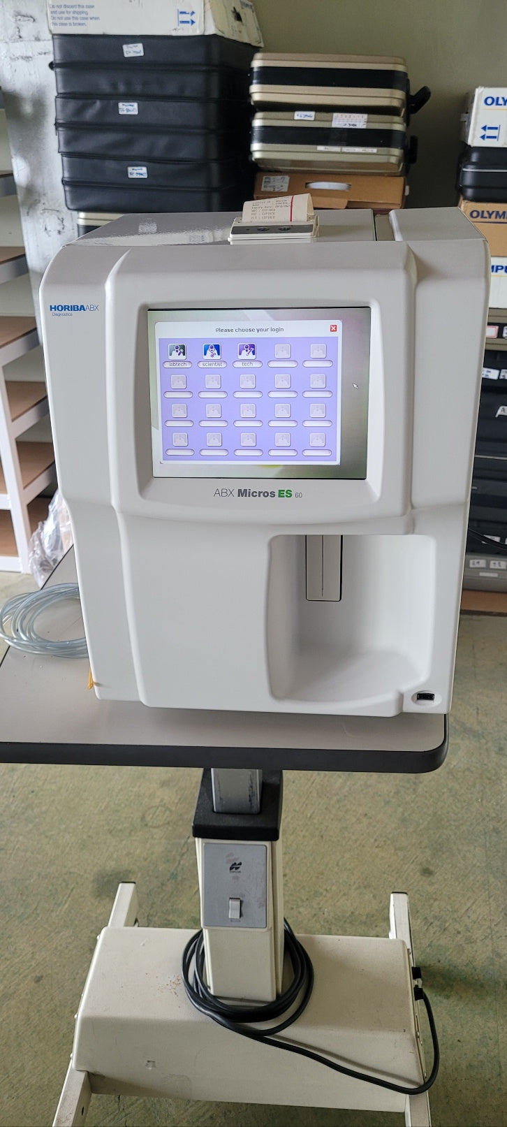 Used HORIBA ABX Micros ES 60 CBC Cellcounter