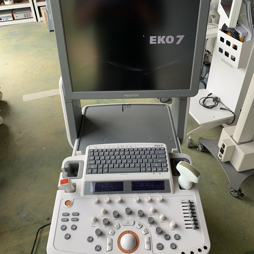 Medison EKO7 Ultrasound With Cardiac and Convex Probes