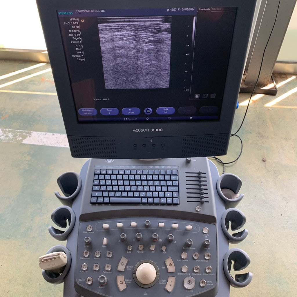 Siemens Acuson X300 with Linear Probe