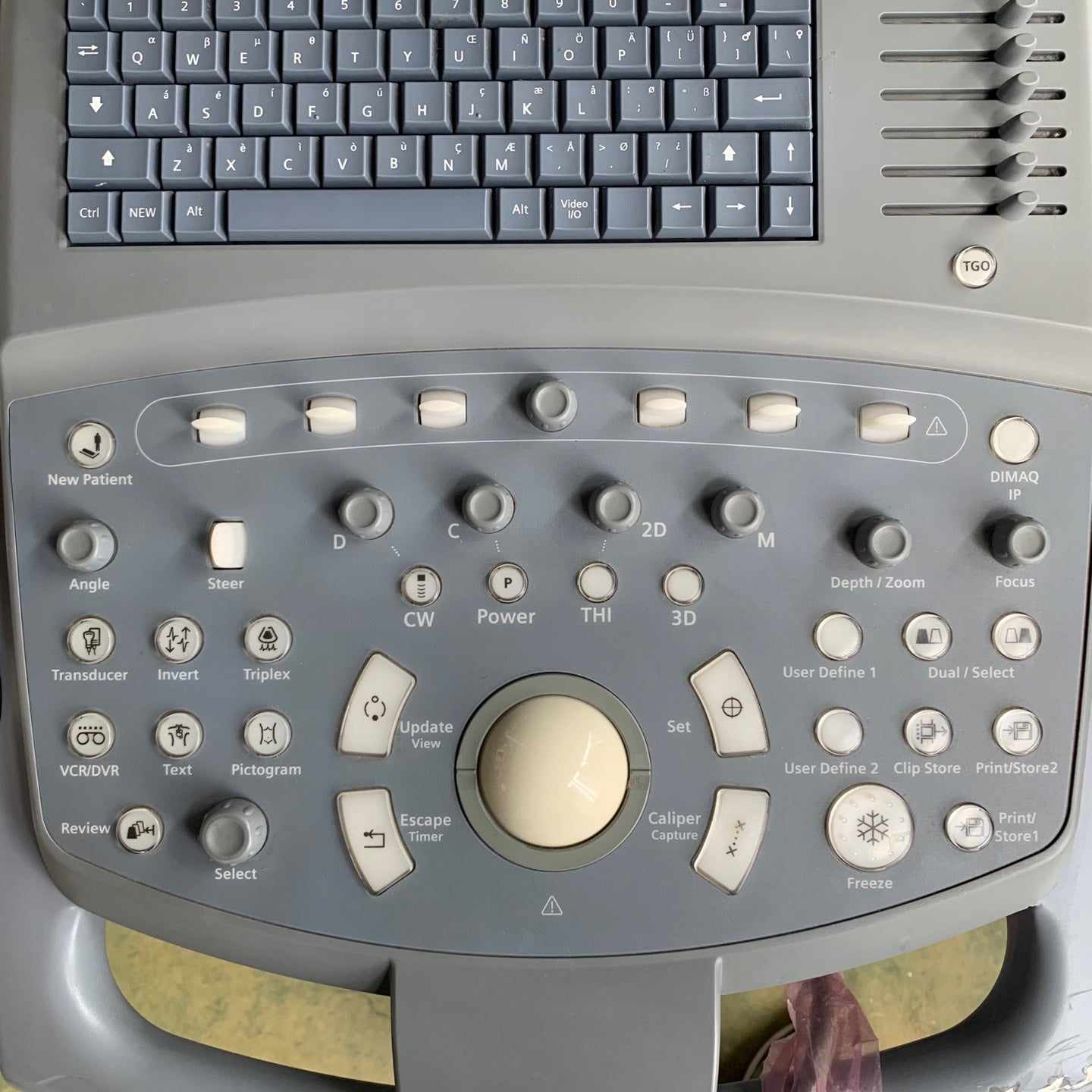Siemens Acuson X300 with Linear Probe