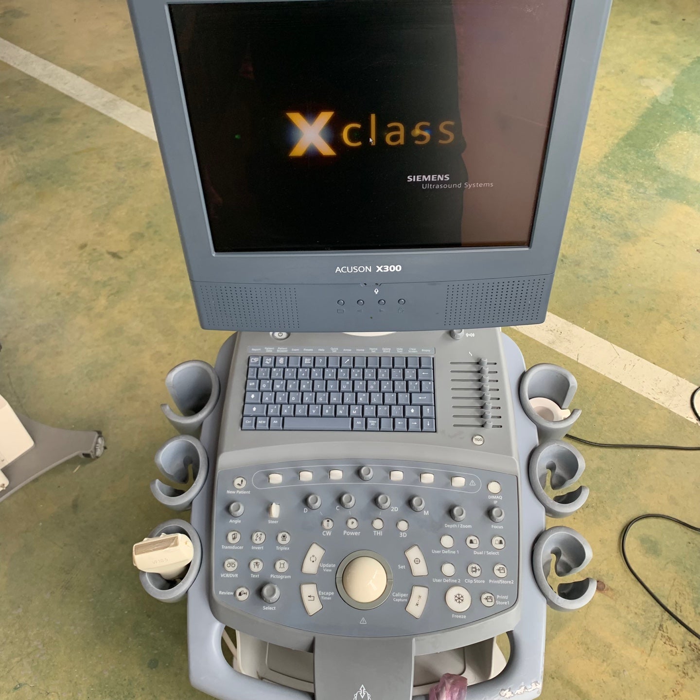 Siemens Acuson X300 with Linear Probe