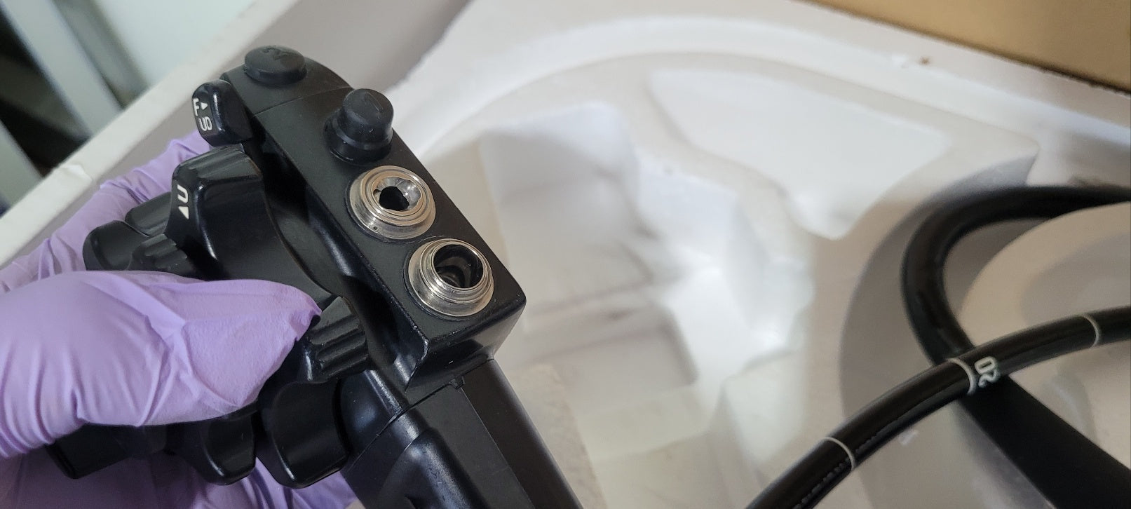 Used Olympus Gif-Q260J 9.2mm Gastroscope For Endoscopy