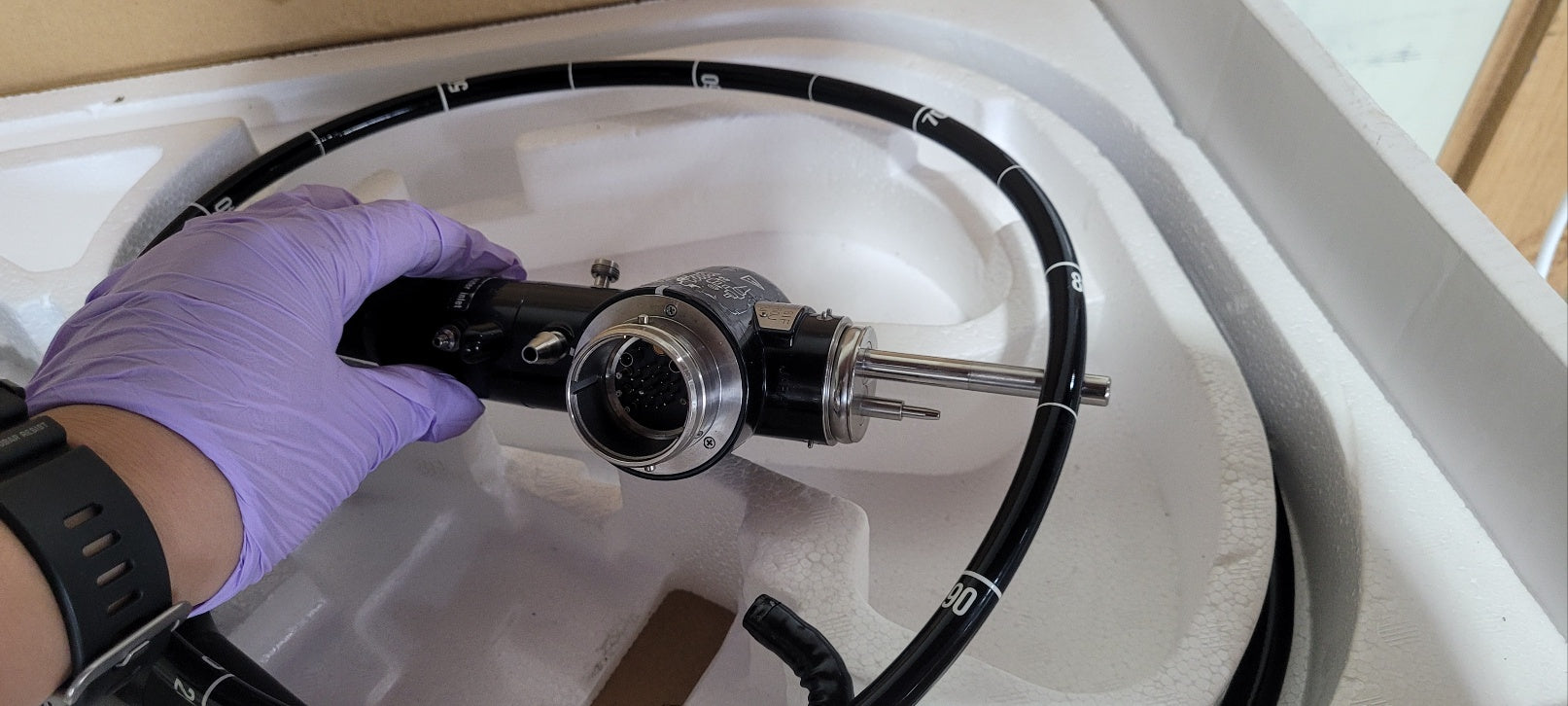 Used Olympus Gif-Q260J 9.2mm Gastroscope For Endoscopy