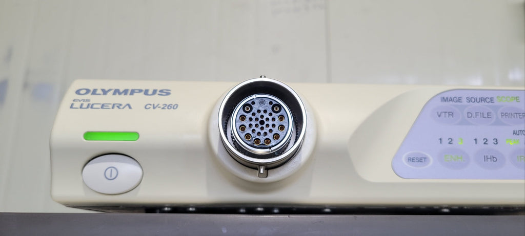 Used Olympus CV260 Video Processor For Endoscopy